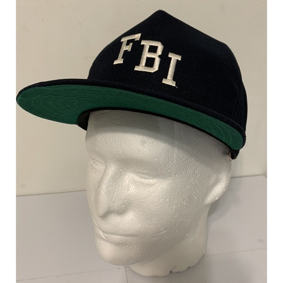 New Era | Accessories | Vintage Fbi New Era 8s 90s Snapback Hat Cap ...